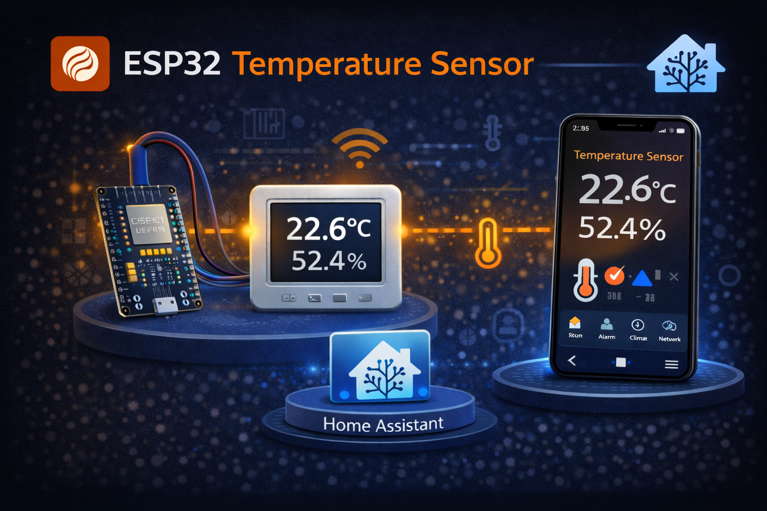 ESP32 Temperature Sensor