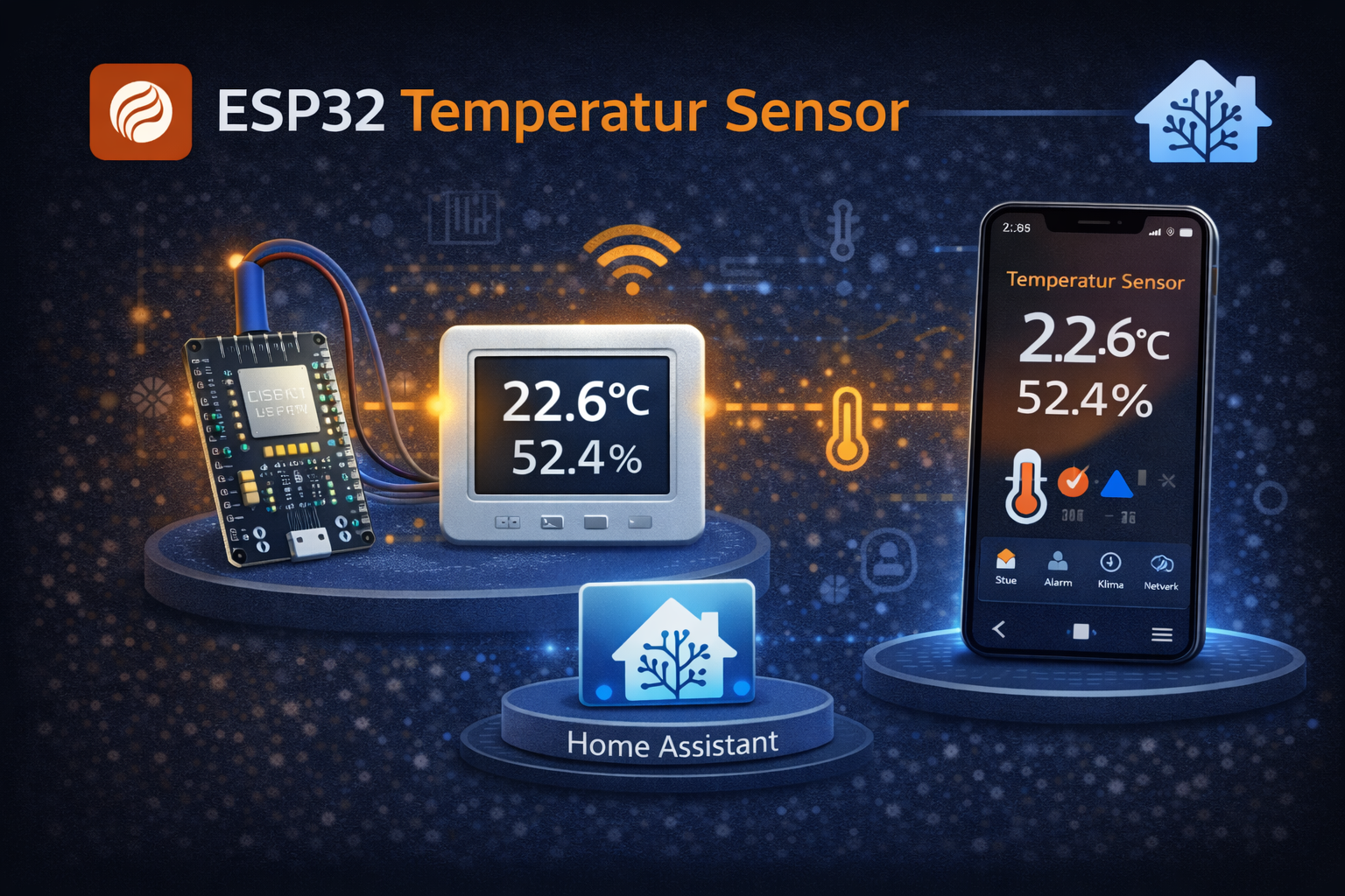 ESP32 Temperatur Sensor